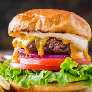 HALF SHILLING BURGER
